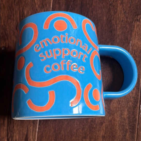 Room Essentials Blue and Orange Coffee Mug - Picture 1 of 4